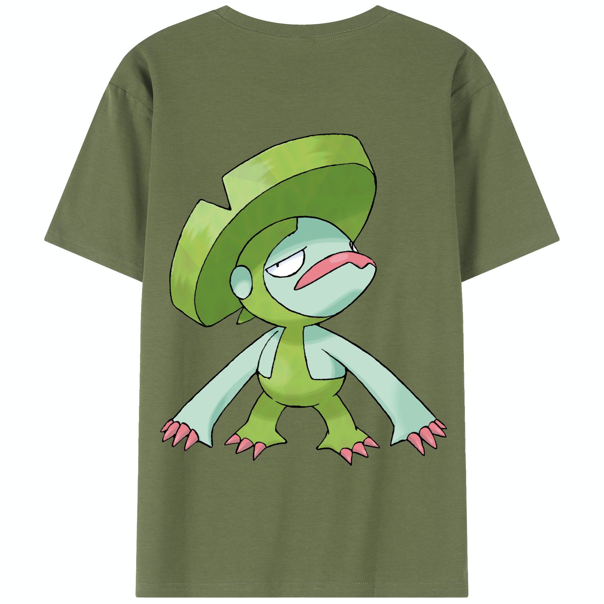 （画像用） ポケットモンスター Pokémon 綿100％半袖Tシャツ（背面プリント）